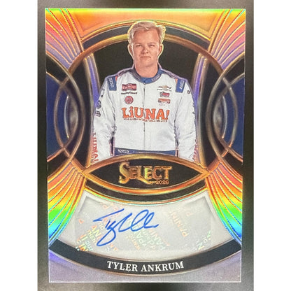 2026 Panini Select NASCAR Tyler Ankrum #S-TAK Signatures Auto