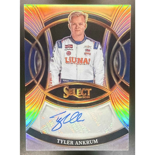 2026 Panini Select NASCAR Tyler Ankrum #S-TAK Signatures Auto