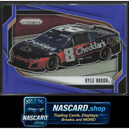 2025 Panini Prizm #121 Kyle Busch Blue #/199