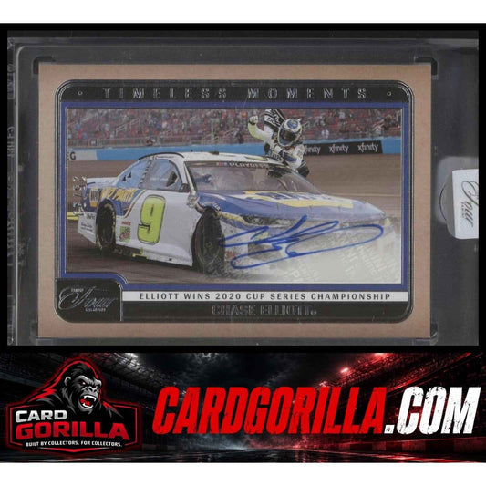 2025 Panini Turn Four #TM-CEL Chase Elliott Timeless Moments #/99