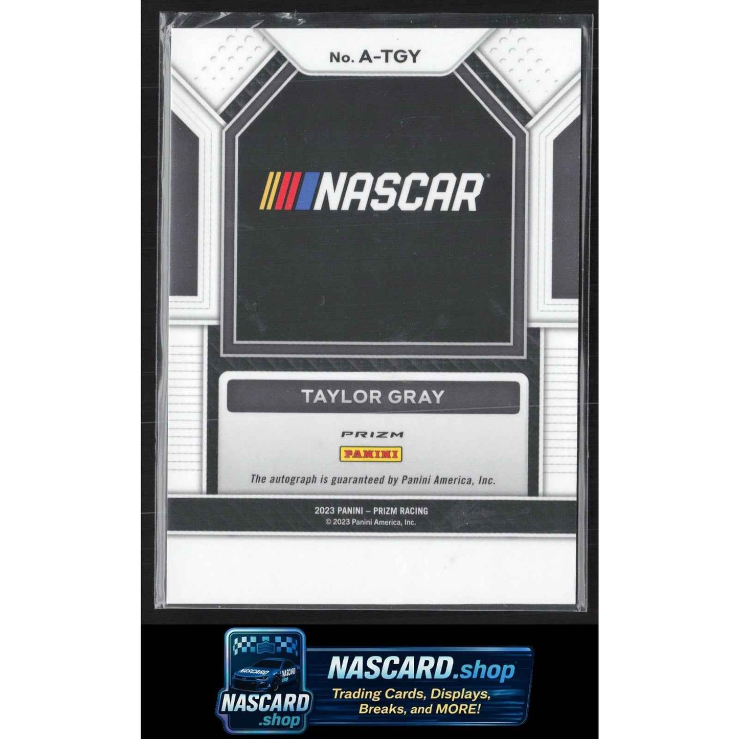 2023 Panini Prizm #A-TGY Taylor Gray Autographs Prizm