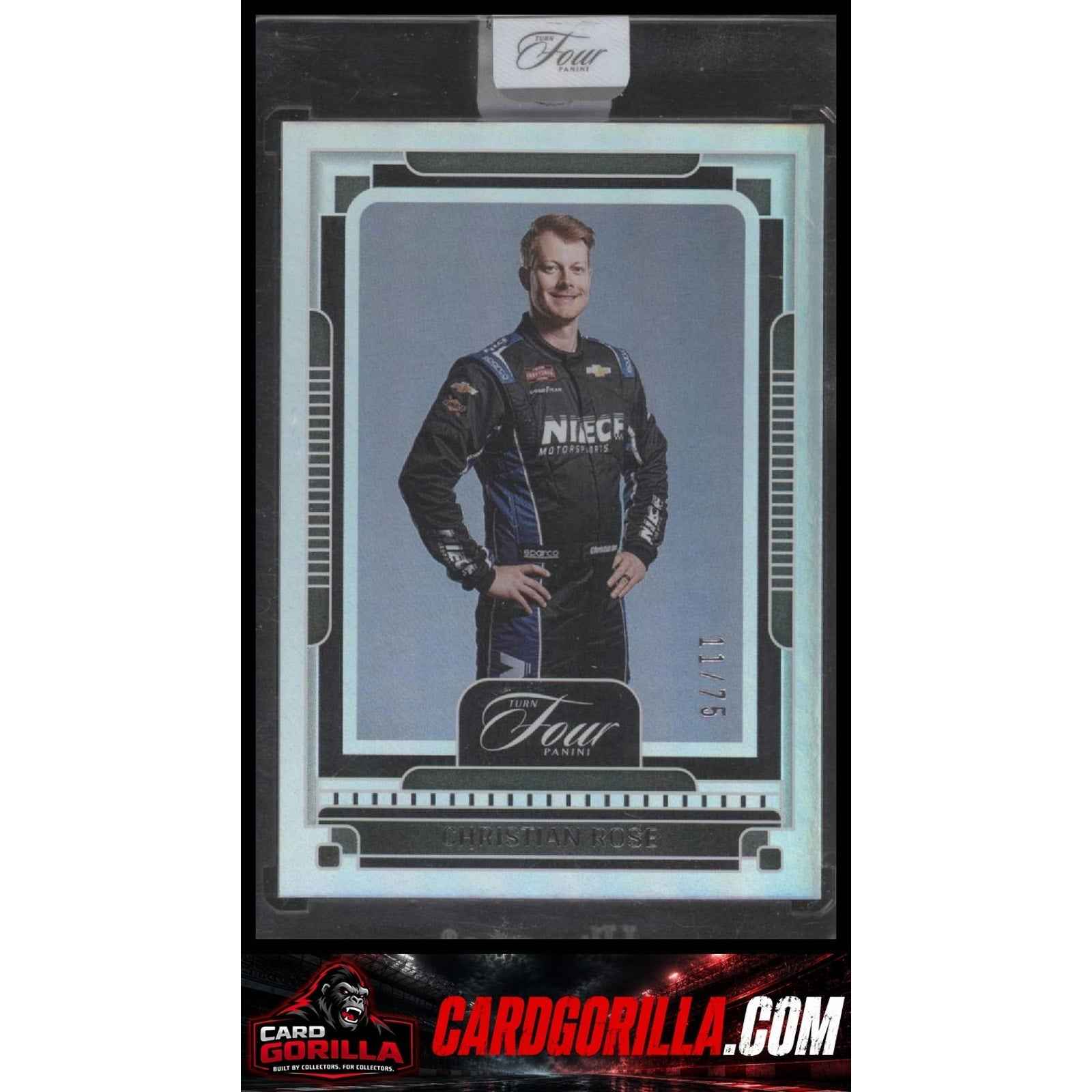 2025 Panini Turn Four #25 Christian Rose #/75
