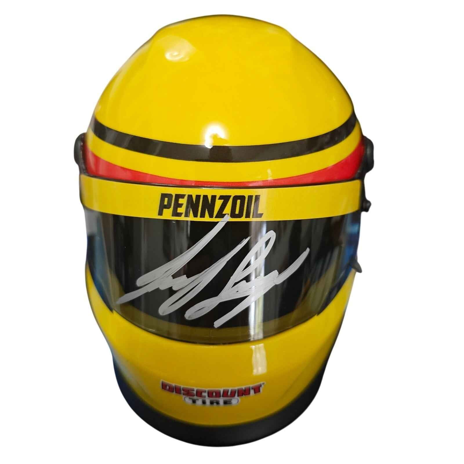 Joey Logano Autographed 1:2 Scale Mini Helmet with COA