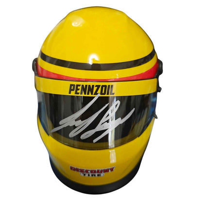 Joey Logano Autographed 1:2 Scale Mini Helmet with COA
