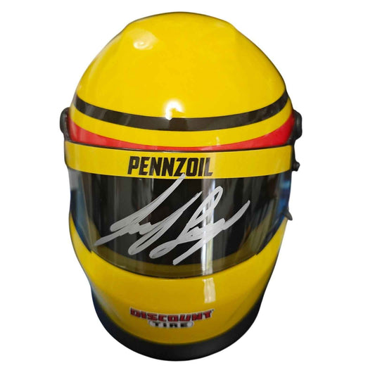 Joey Logano Autographed 1:2 Scale Mini Helmet with COA