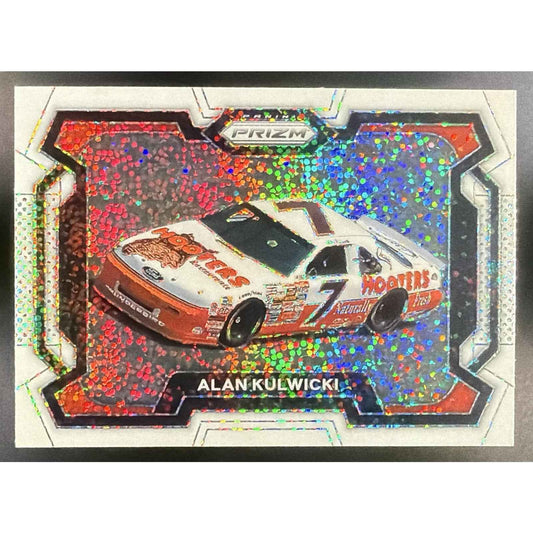 2024 Panini Prizm Alan Kulwicki #92 Rides White Sparkle Prizms