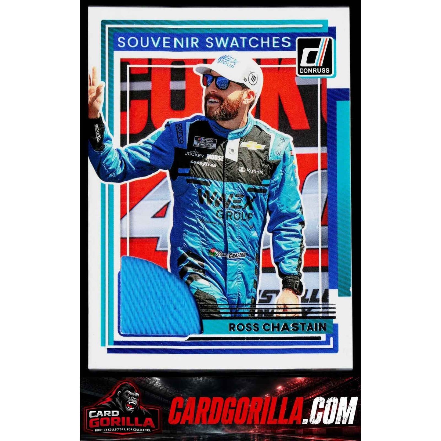 2025 Donruss #SV-RCT Ross Chastain Souvenir Swatches