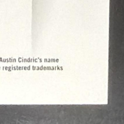 2024 Panini National Treasures Austin Cindric #42 Rides Silver Holo 14/25