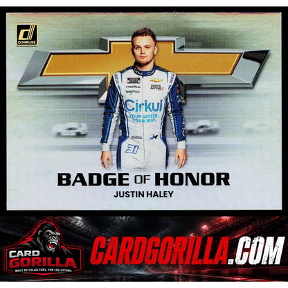 2024 Donruss #10 Justin Haley Badge of Honor