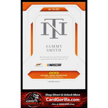 2025 Panini National Treasures #TS-SST Sammy Smith Treasured Swatches #/75