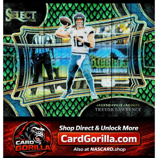 2023 Panini Select #343 Trevor Lawrence Dragon Scale Prizms #/70
