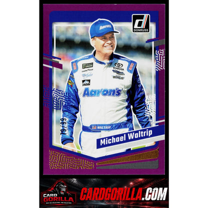 2024 Donruss #37 Michael Waltrip Purple #/99