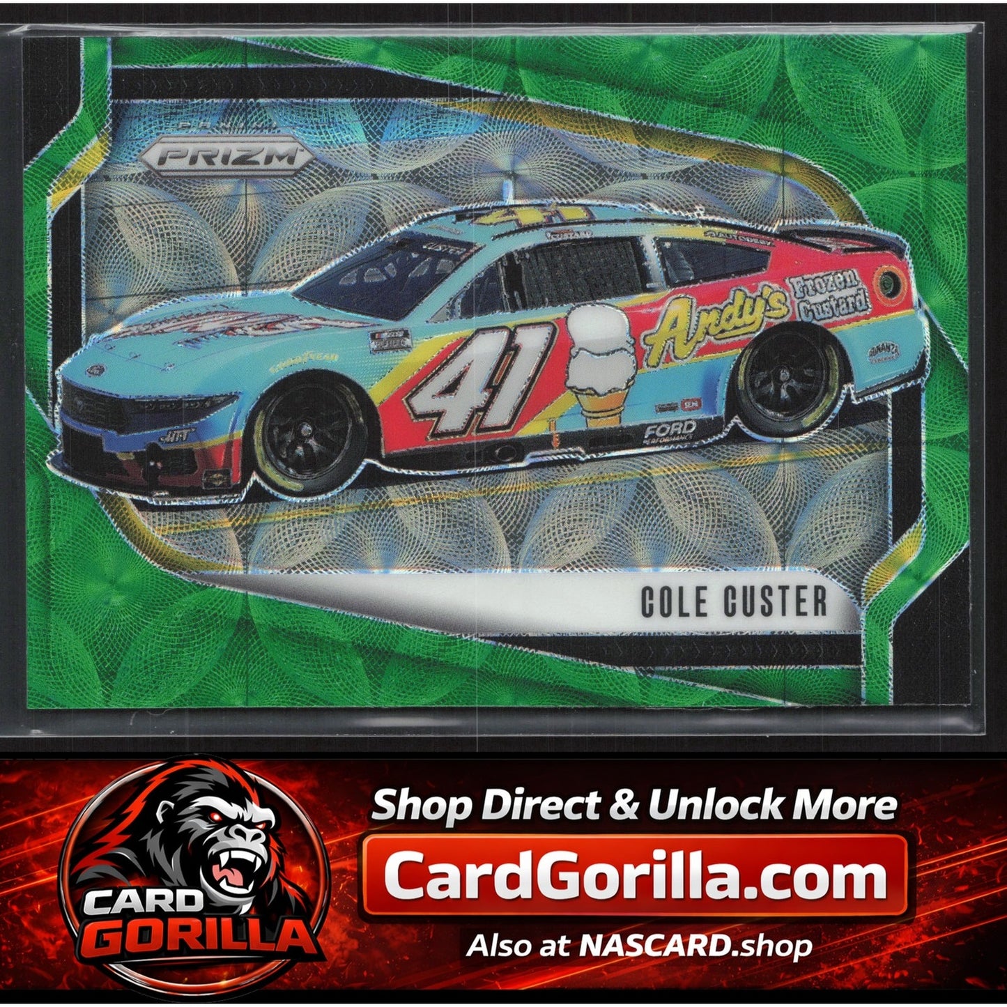 2025 Panini Prizm #146 Cole Custer Green Scope #/149