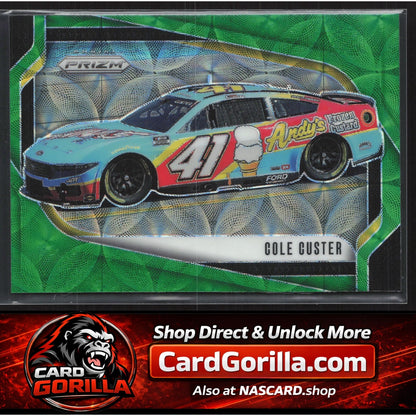 2025 Panini Prizm #146 Cole Custer Green Scope #/149