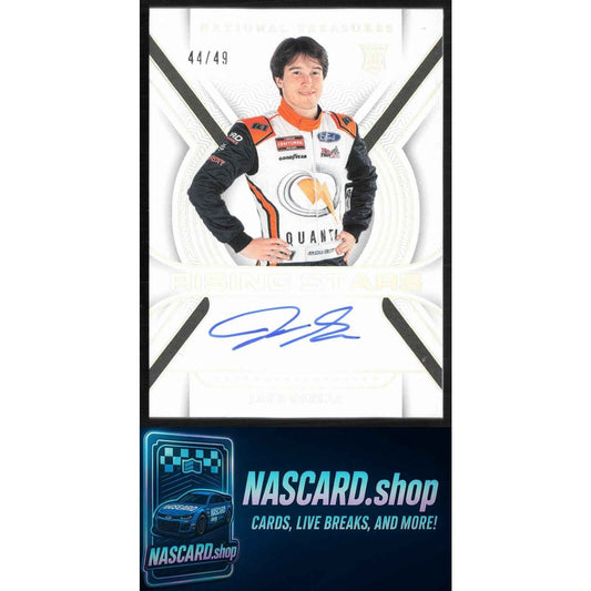 2024 Panini National Treasures #RS-JGA Jake Garcia Rising Stars Holo Silver #/49