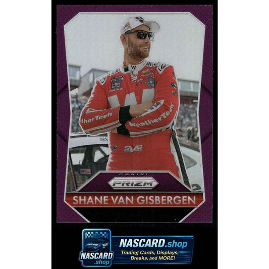 2025 Panini Prizm Throwback #200 Shane Van Gisbergen Purple #/99