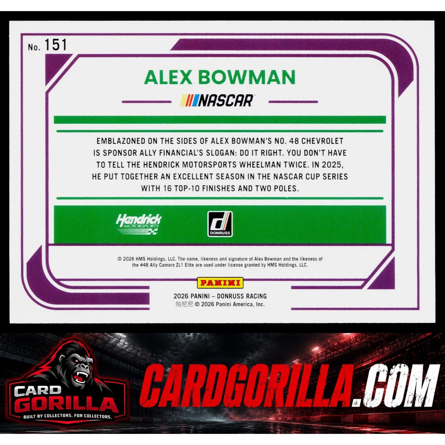 2026 Donruss #151 Alex Bowman Mojo #/25
