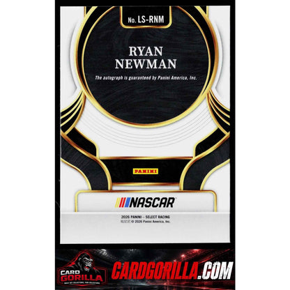 2026 Panini Select #LS-RNM Ryan Newman Legendary Signatures