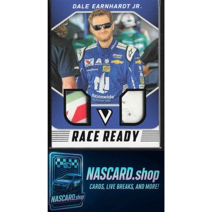 2018 Panini Victory Lane Dale Earnhardt Jr. Race Ready Dual Materials Black #/25