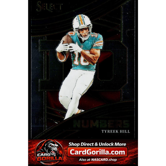 2023 Panini Select #NMB-THI Tyreek Hill Numbers