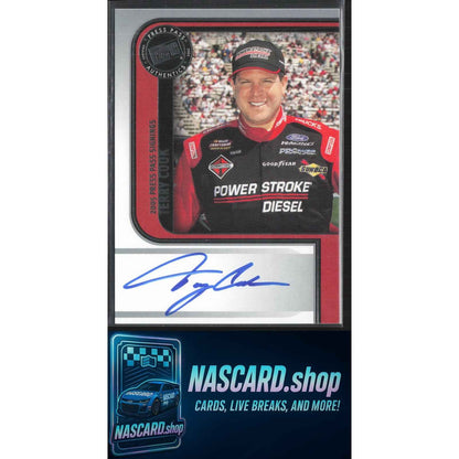 2005 Press Pass #NNO Terry Cook Signings