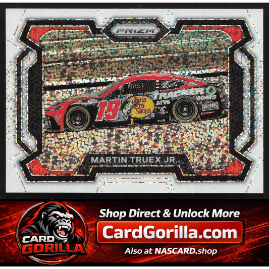 2024 Panini Prizm #27 Martin Truex Jr. White Sparkle