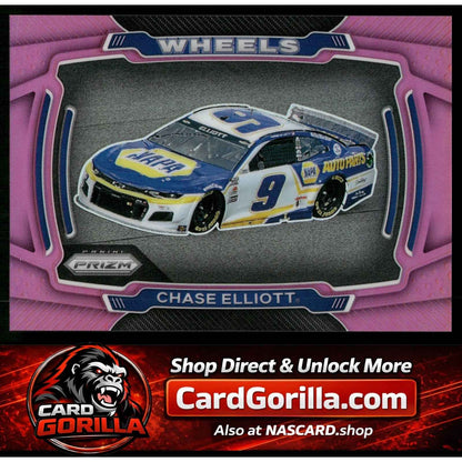 2021 Panini Prizm #62 Chase Elliott Pink Prizm #/50