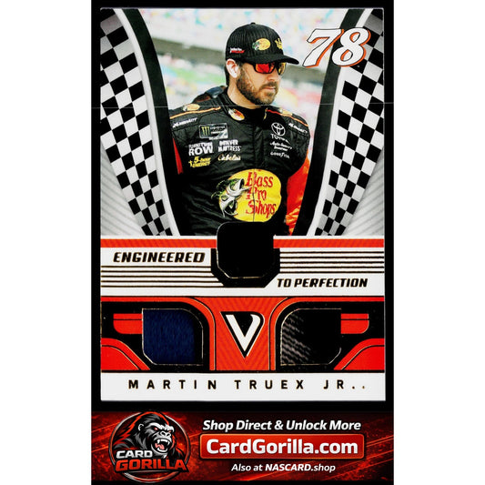 2018 Victory Lane Martin Truex Engineered Perfection Triple Material Gold /199