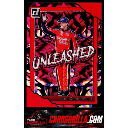 2026 Donruss #9 Brad Keselowski Unleashed Red Xplosion #/99