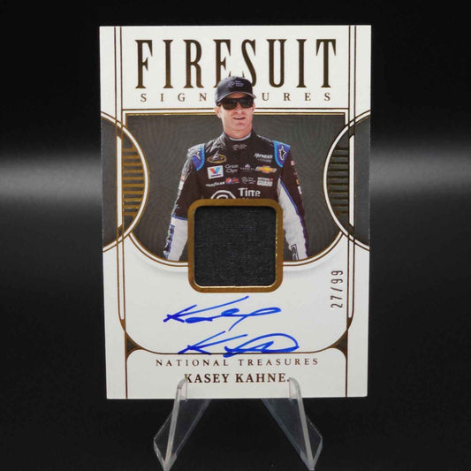 2023 Panini National Treasures - Firesuit Signatures #FS-KKN Kasey Kahne /99 - NASCARD.shop