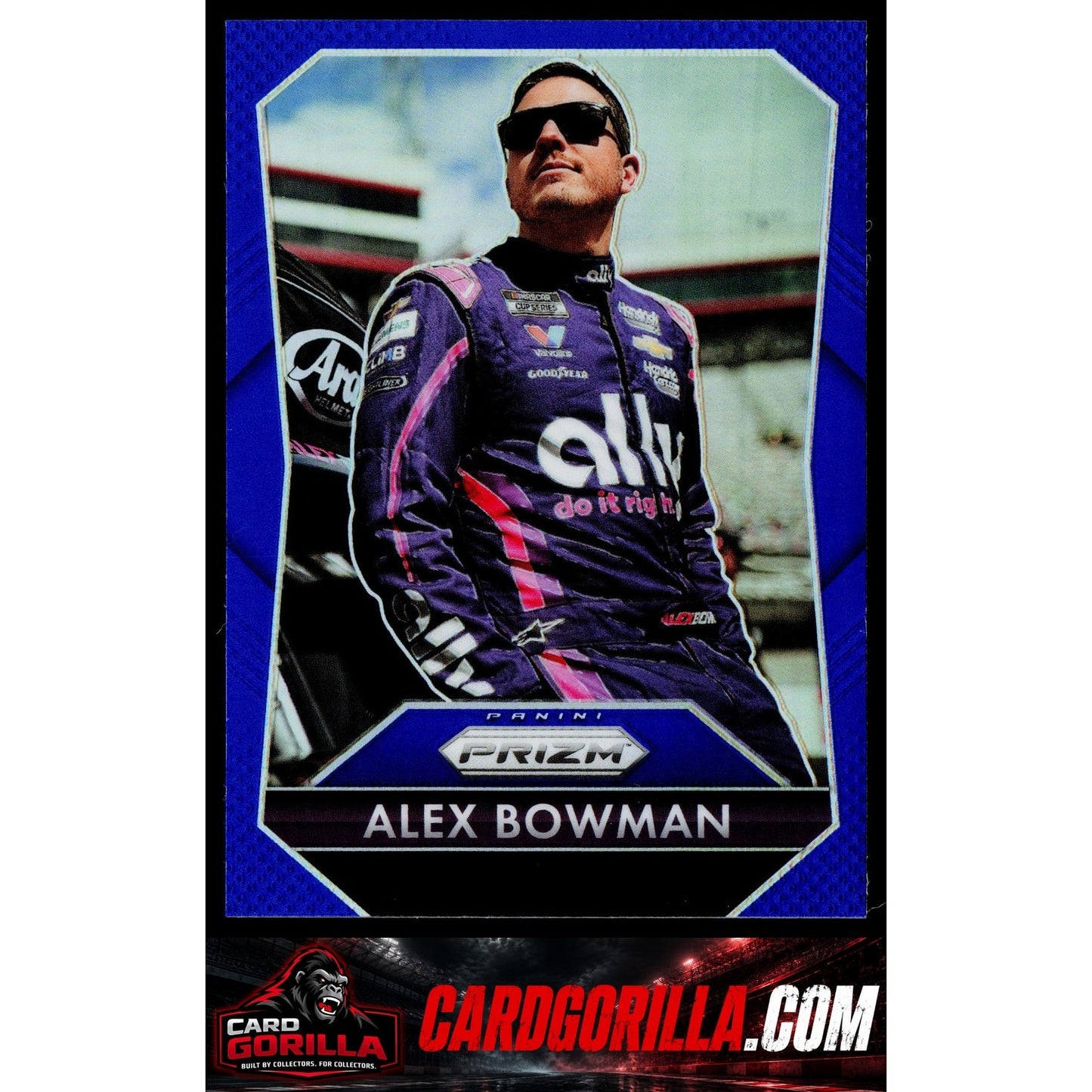 2025 Panini Prizm #193 Alex Bowman Blue #/199