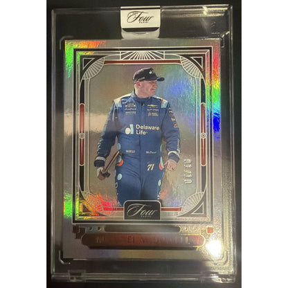 2026 Panini Turn Four Racing Michael McDowell #95 Gold 1/10