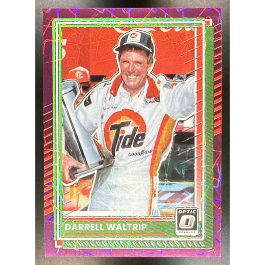 2025 Panini Donruss NASCAR Darrell Waltrip #14 Optic Purple Velocity 5/59