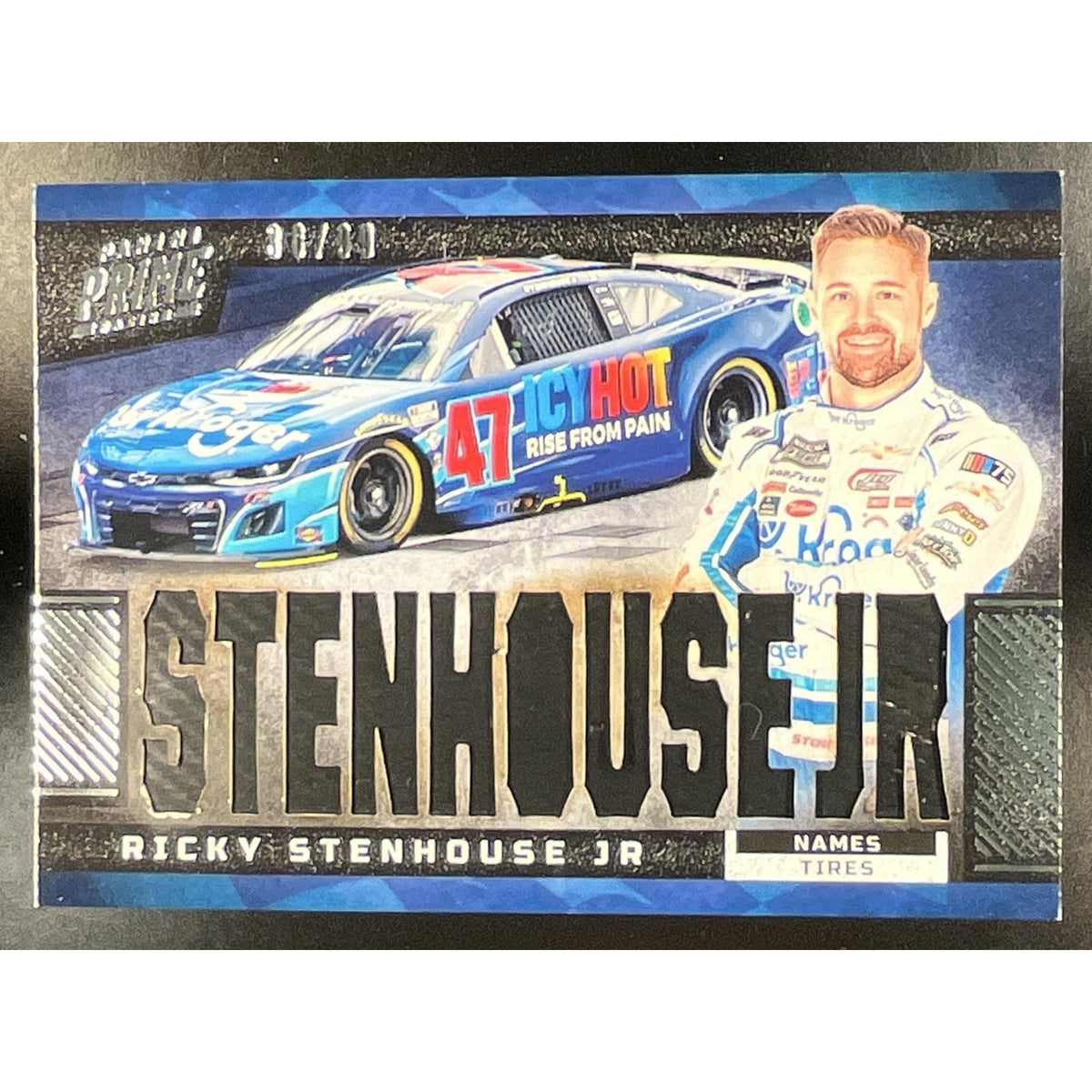 2023 Panini Prime Ricky Stenhouse Jr. #N-RSJ Names Tires