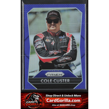 2025 Panini Prizm #189 Cole Custer Blue #/199