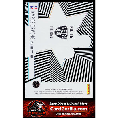 2020-21 Panini Illusions #15 Kyrie Irving Shining Stars