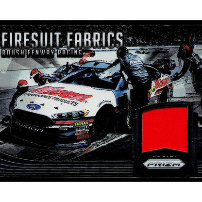 2016 Panini Prizm Greg Biffle Roush Fenway Firesuit Fabrics Team #/249