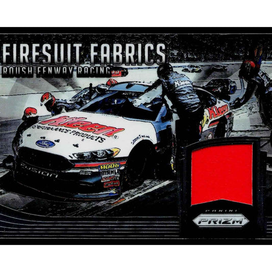 2016 Panini Prizm Greg Biffle Roush Fenway Firesuit Fabrics Team #/249