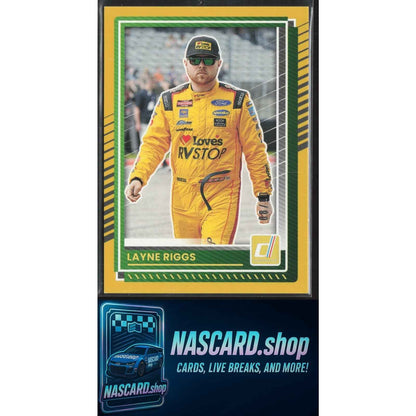 2025 Donruss #65 Layne Riggs Gold #/10