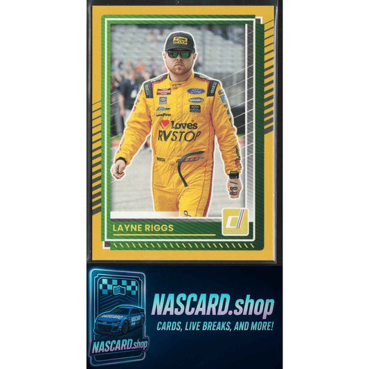 2025 Donruss #65 Layne Riggs Gold #/10