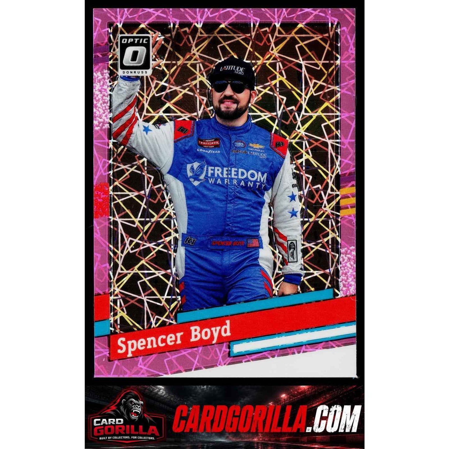 2024 Donruss #122 Spencer Boyd Optic Pink Velocity #/79