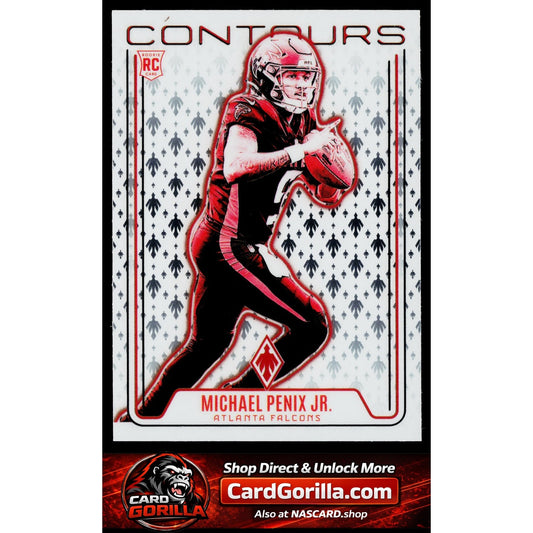 2024 Panini Phoenix #CON-MPJ Michael Penix Jr. Contours