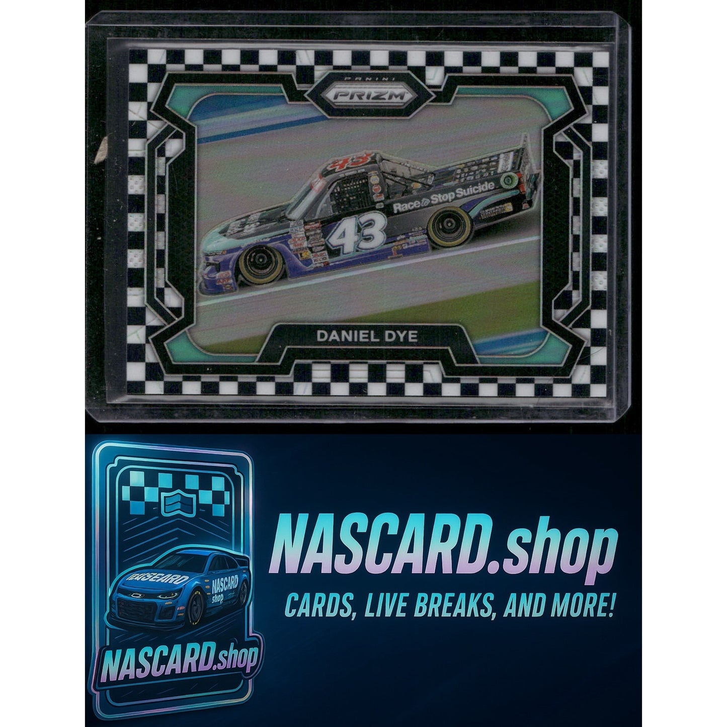 2024 Panini Prizm #41 Daniel Dye Checkered Flag #/75