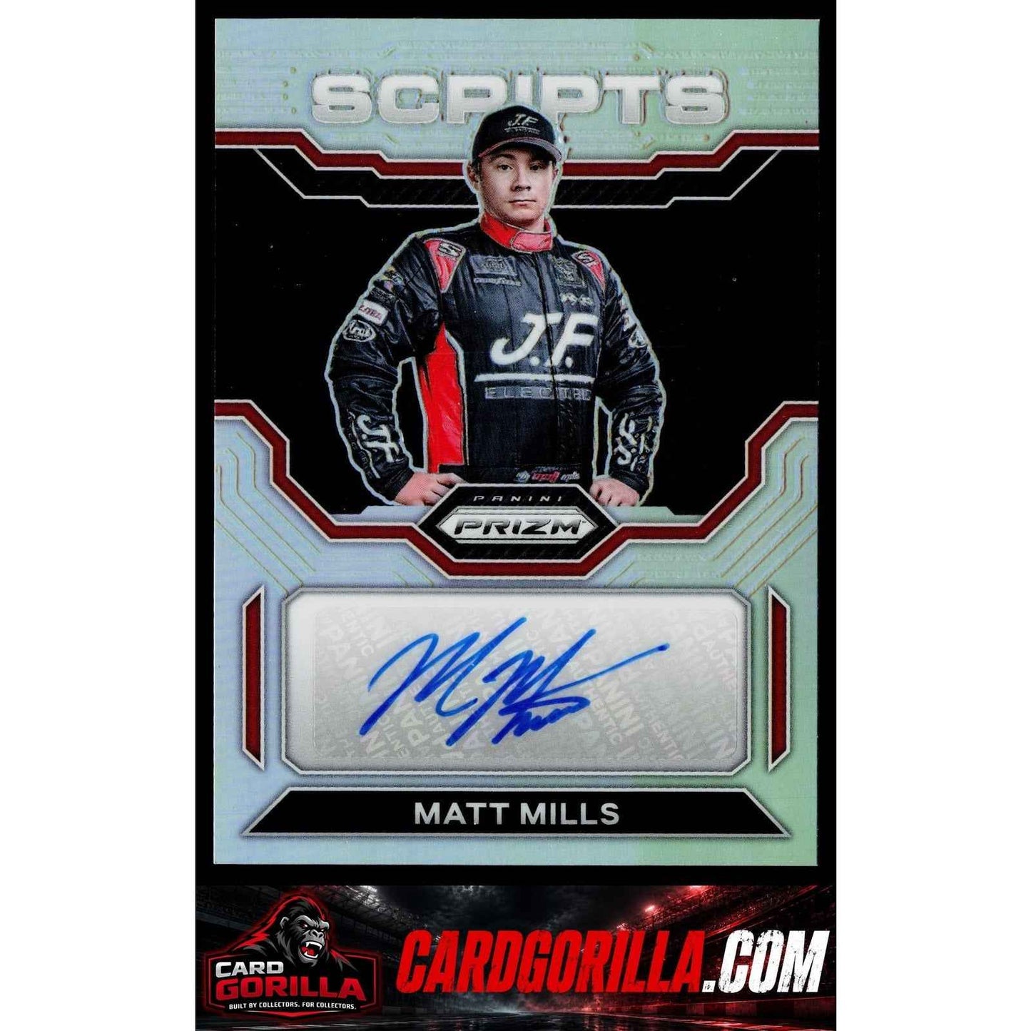 2023 Panini Prizm #S-MML Matt Mills Scripts Prizm