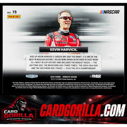 2024 Donruss #15 Kevin Harvick Badge of Honor