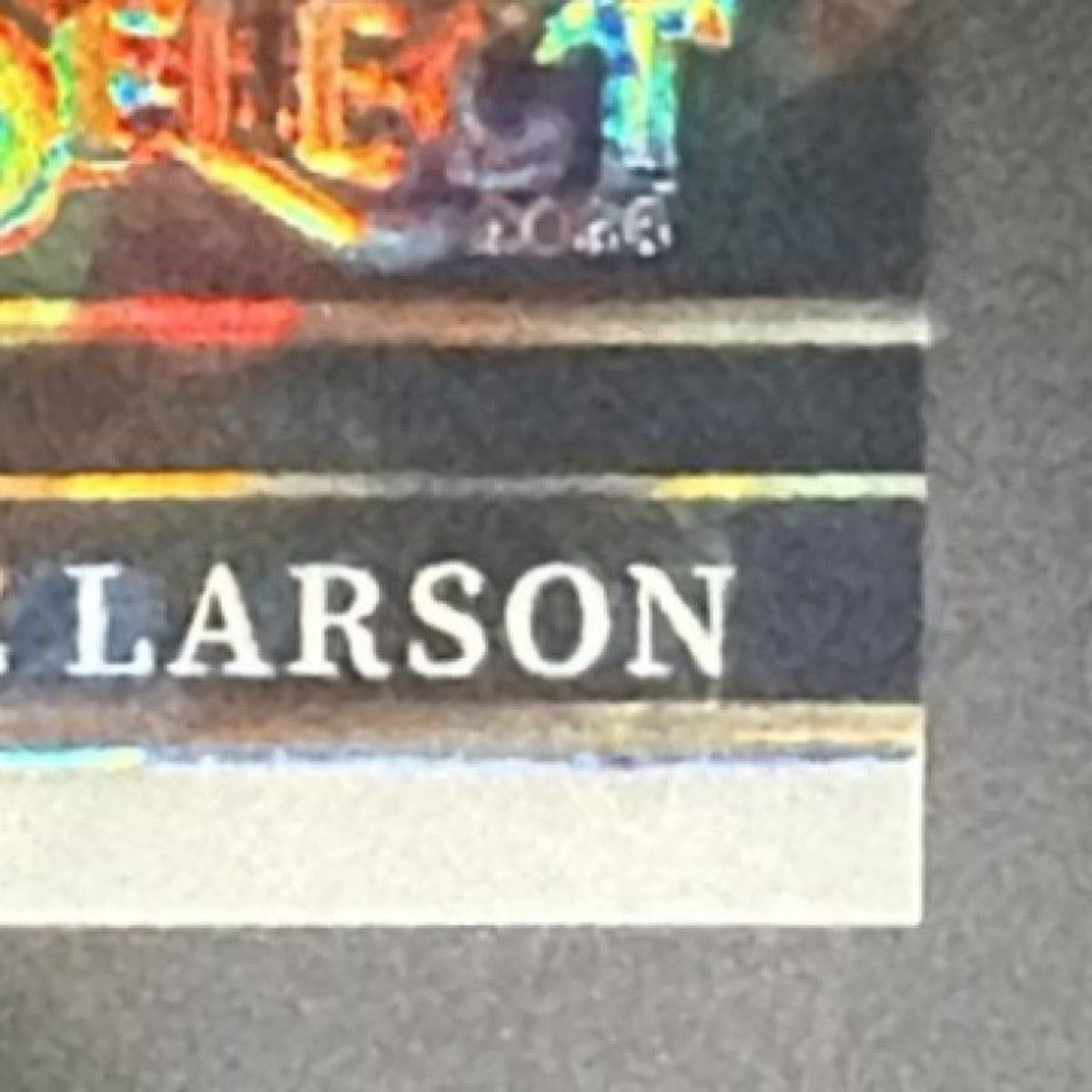 2025 Panini Select Kyle Larson #18 Sparks Ice Prizm
