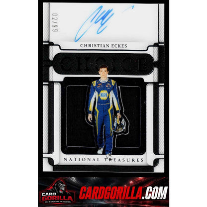 2023 Panini National Treasures #EC-CKS Christian Eckes Ecklar's Choice #/99