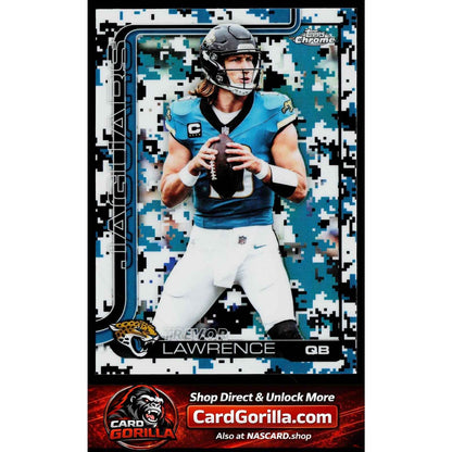 2025 Topps Chrome #138 Trevor Lawrence Team Camo