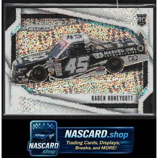 2025 Panini Prizm #120 Kaden Honeycutt White Sparkle RC