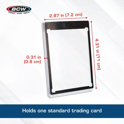 BCW Magnetic Card Holder - 35 PT Black Border